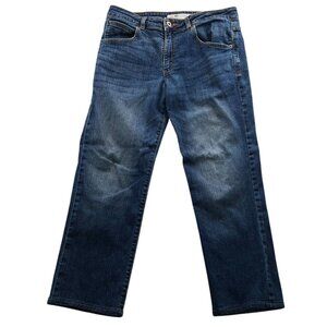 Lee Men's Jeans Size 32 Measured Modern Series L342 Straight Leg Blue Denim